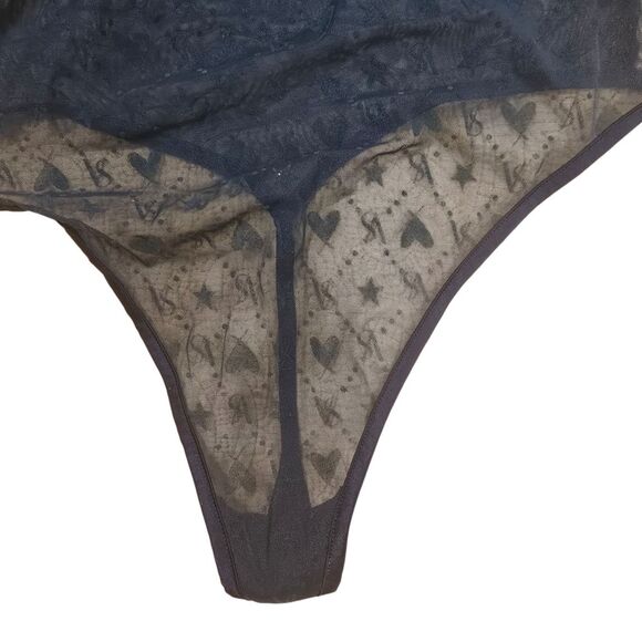 Vintage Victoria Secret G- String Teddy Green Lace Lingerie - Picture 3 of 10